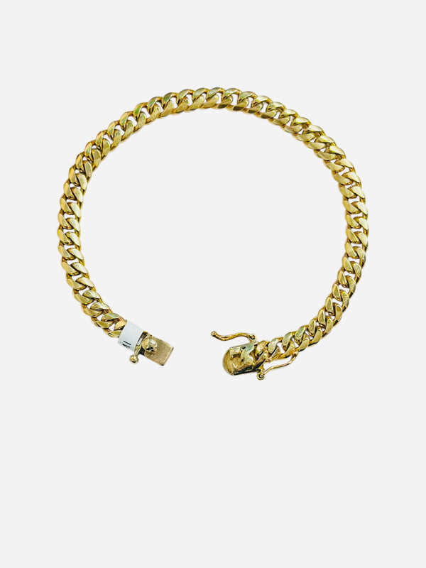 10K 21.3GM CUBAN LINK BRACELET