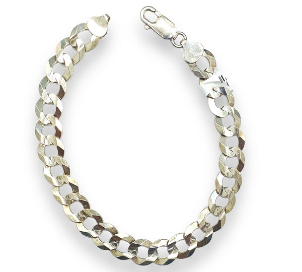 16.3gm Silver curb link Bracelet