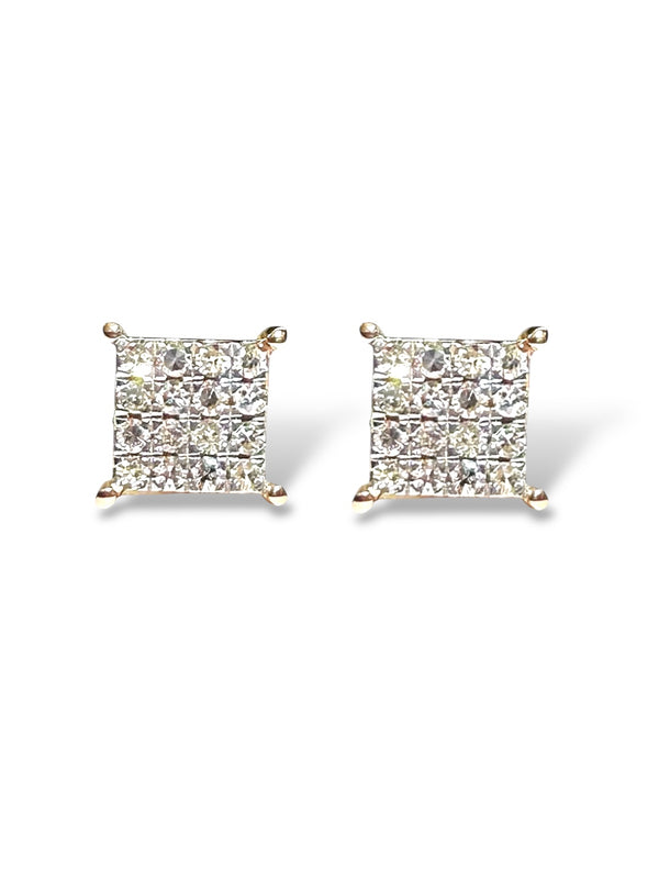 1/4ctw Diamond Earrings 14K
