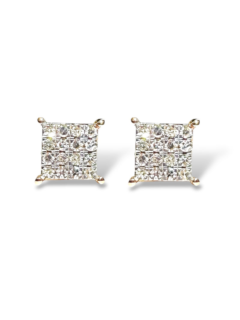 1/4ctw Diamond Earrings 14K