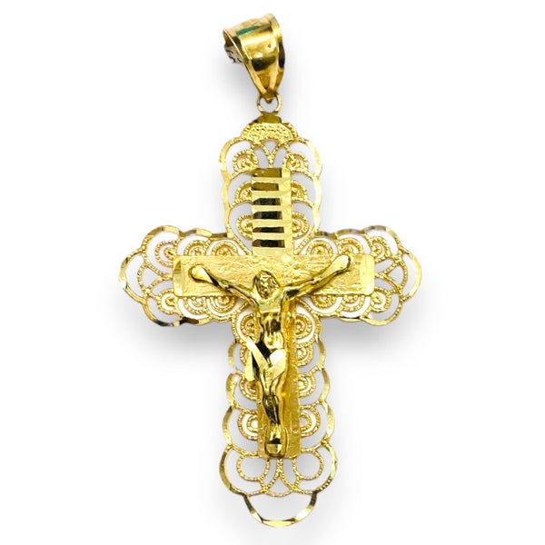 Cross Pendant 10k.