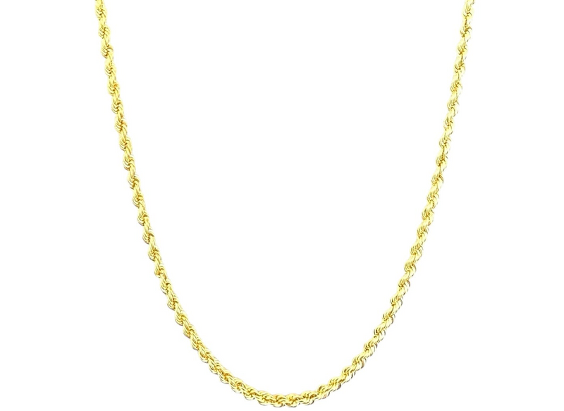 ROPE CHAIN HOLLOW 10K