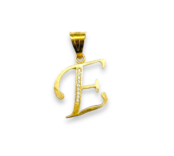 Initial Pendant 14k