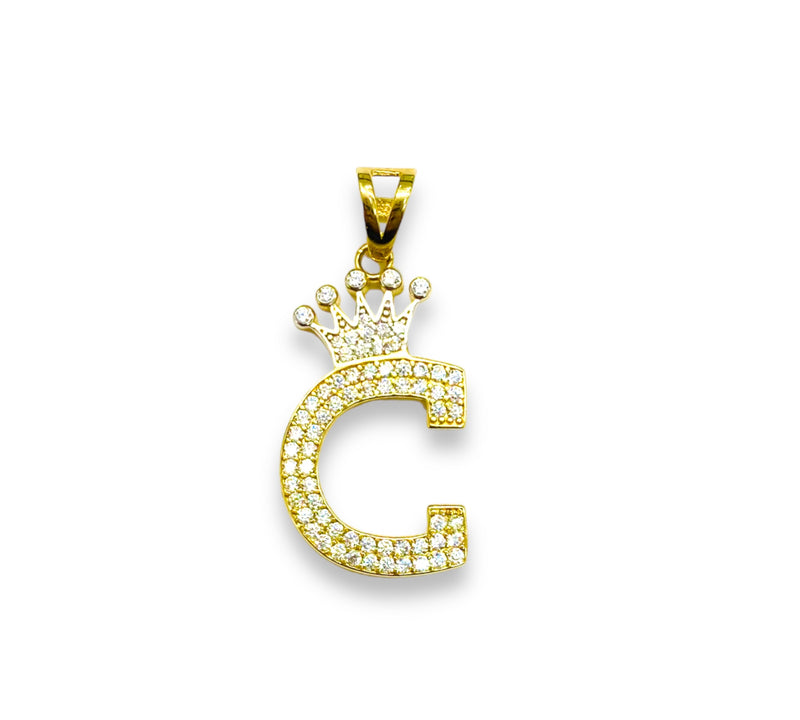 Initial Pendant 14k