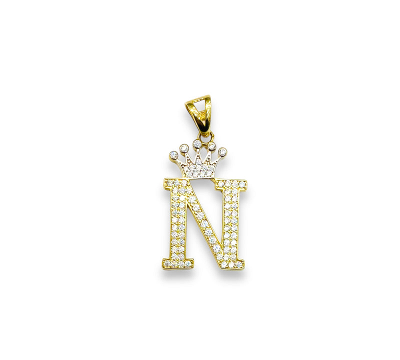 Initial Pendant 14k