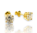 1.50ctw Stud Diamond Earrings 14k