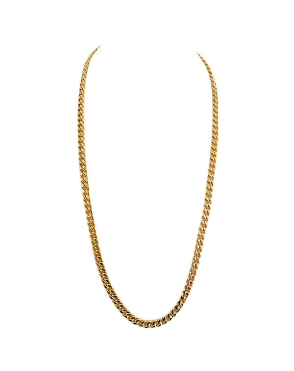 HOLLOW MIAMI CUBAN LINK CHAIN 10K 38.4GM