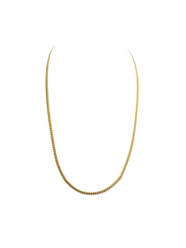 HOLLOW MIAMI CUBAN LINK CHAIN 10K     9.0GM