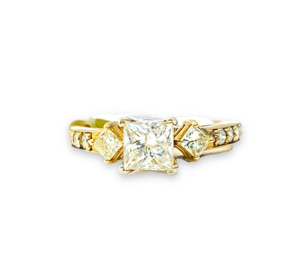 1.28ctw Women’s Engagement Diamond Ring 14k