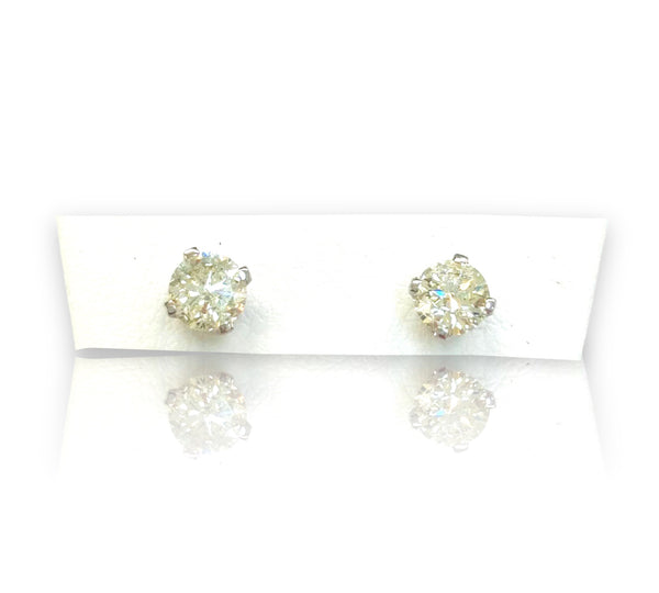 1/2ctw Stud Diamond Earrings 14k