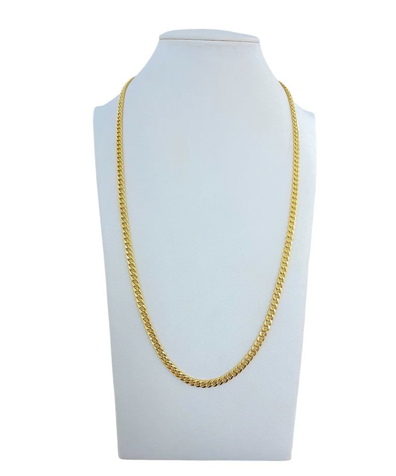 HOLLOW MIAMI CUBAN LINK CHAIN 10K        11.7 GM