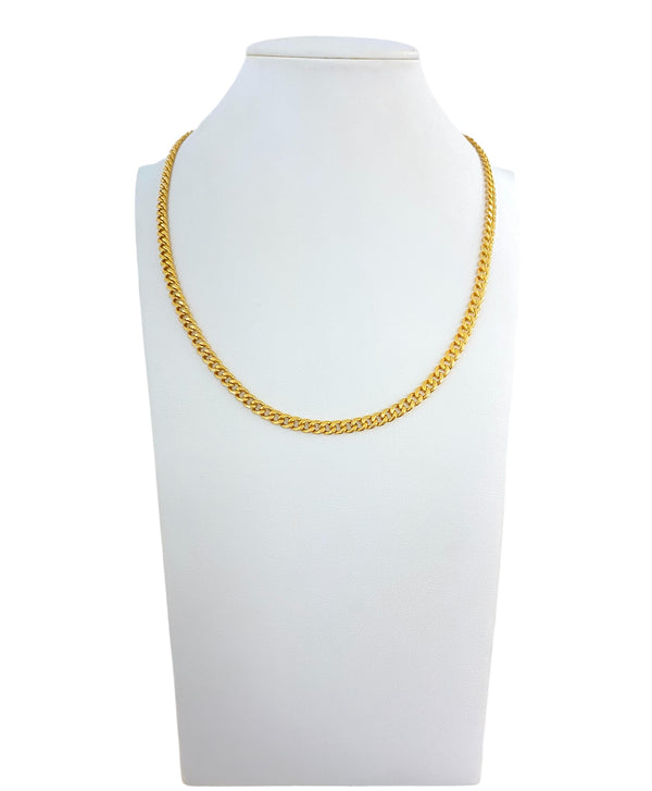 HOLLOW MIAMI CUBAN LINK CHAIN 10K         9.0 GM