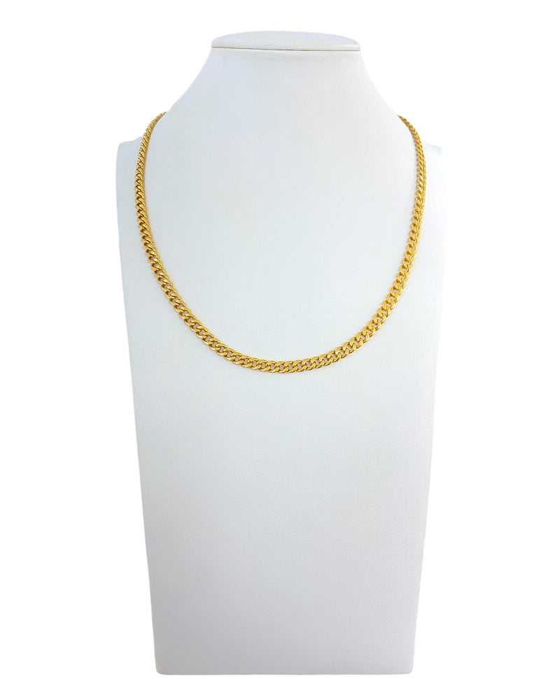 HOLLOW MIAMI CUBAN LINK CHAIN 10K         9.0 GM