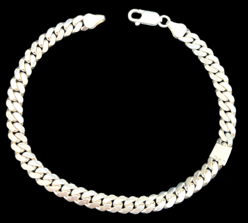 18.3g Cuban Link Bracelet Silver