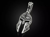 Roman Helment Pendant Silver 925