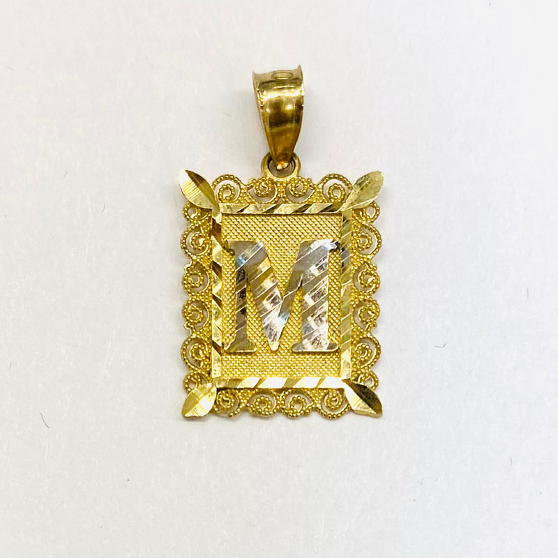 Initial Pendant 10k