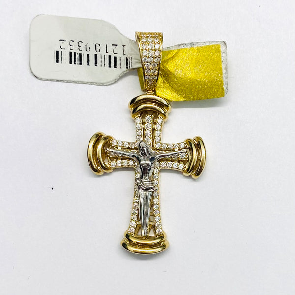 Cross Pendant 14k.