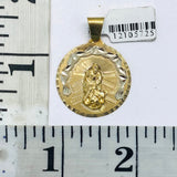 St. Lázaro Pendant 14k