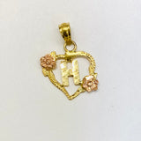 Initial Pendant 10k