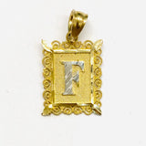 Initial Pendant 10k