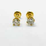 .83ctw Stud Diamond Earrings 14k