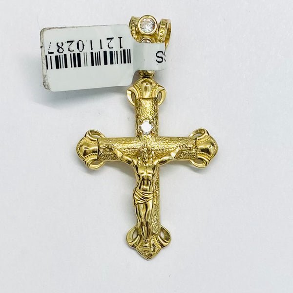 Cross Pendant 10k.