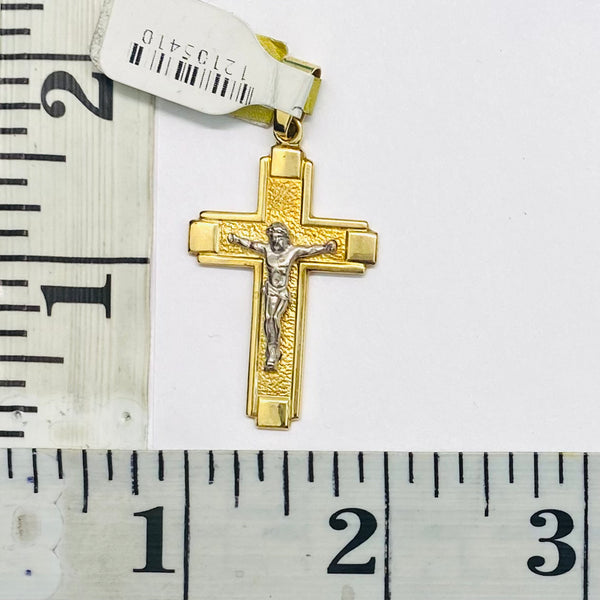 Cross Pendant 14k.