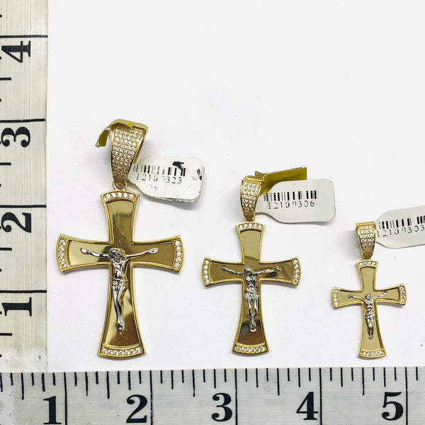 Cross Pendant 14k.