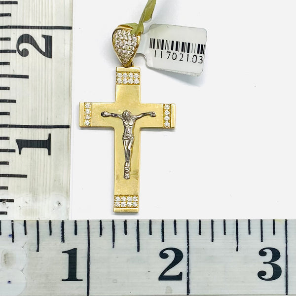 Cross Pendant 14k.