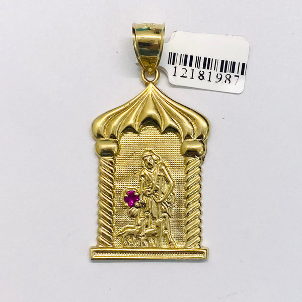 St. Lazaro Pendant 10k