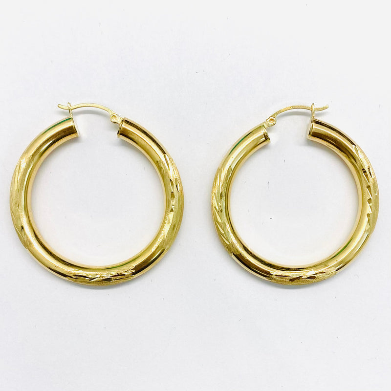 Hoops Earrings 10k