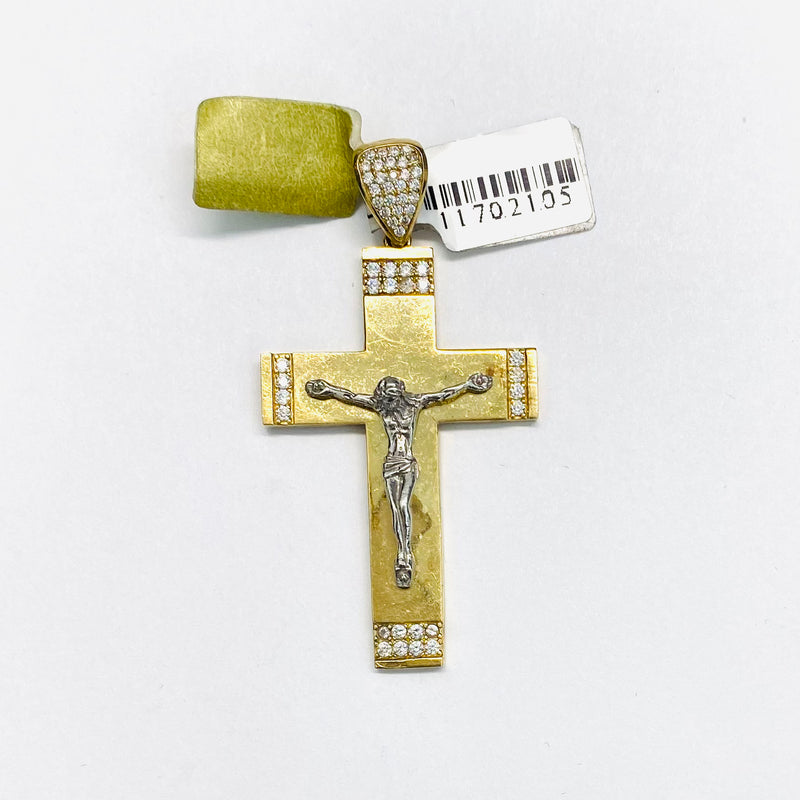 Cross Pendant 14k.