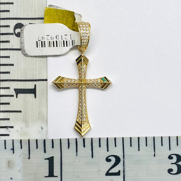 Cross Pendant 14k.