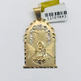 St Caridad Pendant 14k