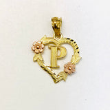 Initial Pendant 10k