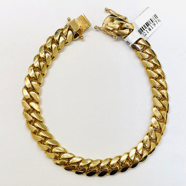 64.7gm Hand Made Solid Cuban link Bracelet 10k