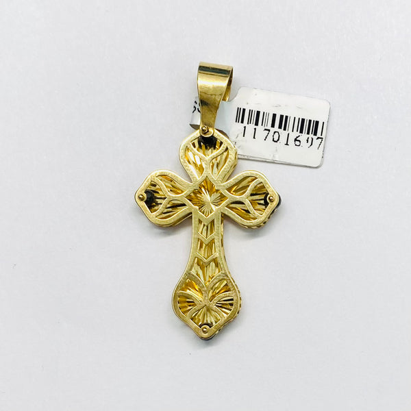 Cross Pendant 14k.