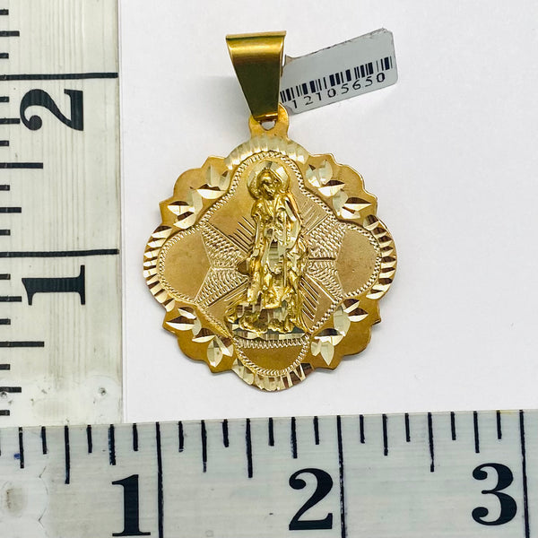 St. Lazaro Pendant 10k