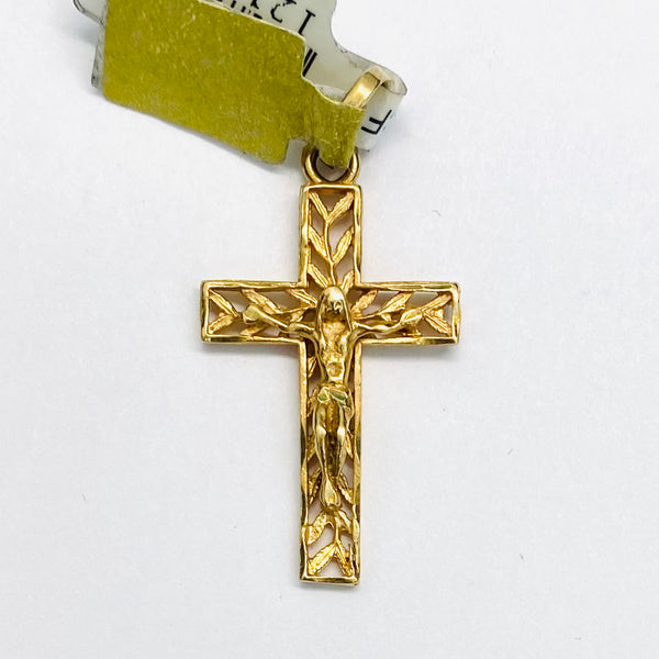 Cross Pendant 14k.