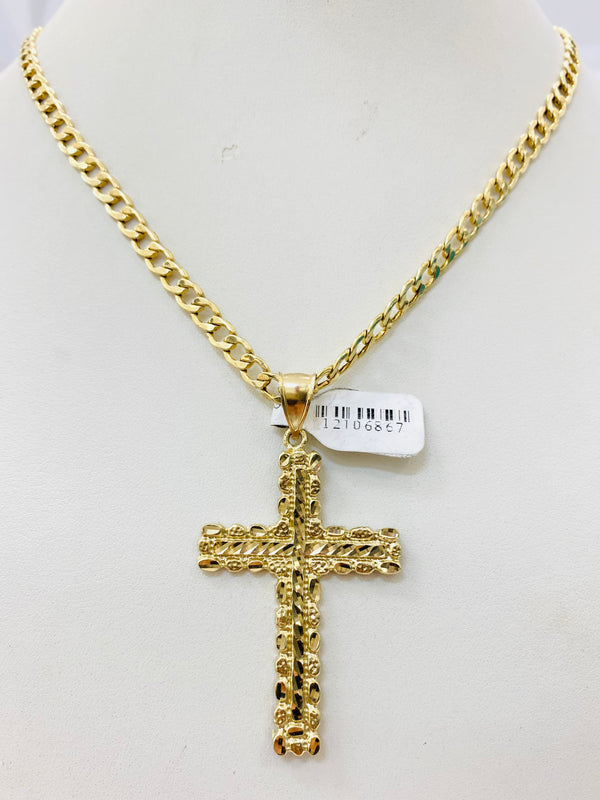 Chain and Pendant Set 10k