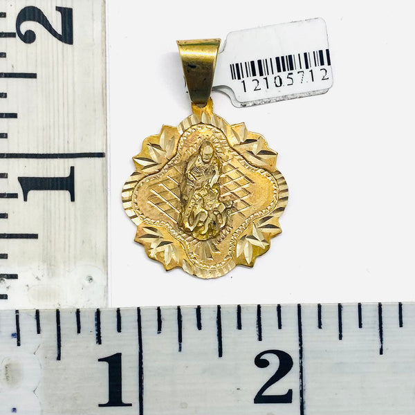 St. Lazaro Pendant 10k