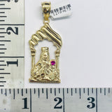 St. Barbara Pendant 10k