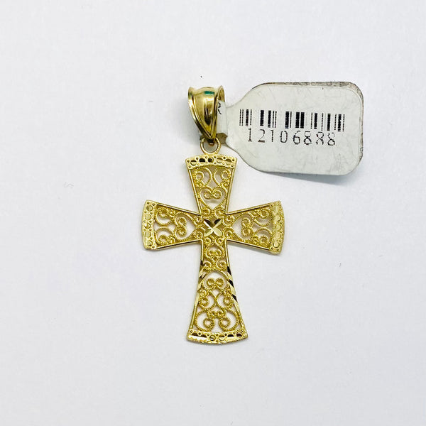 Cross Pendant 10k.