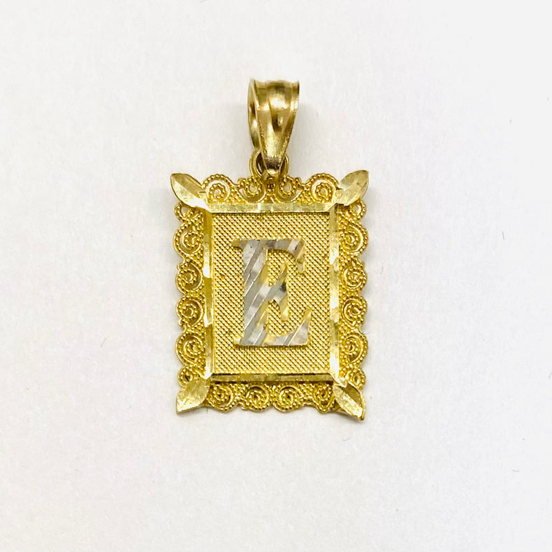 Initial Pendant 10k