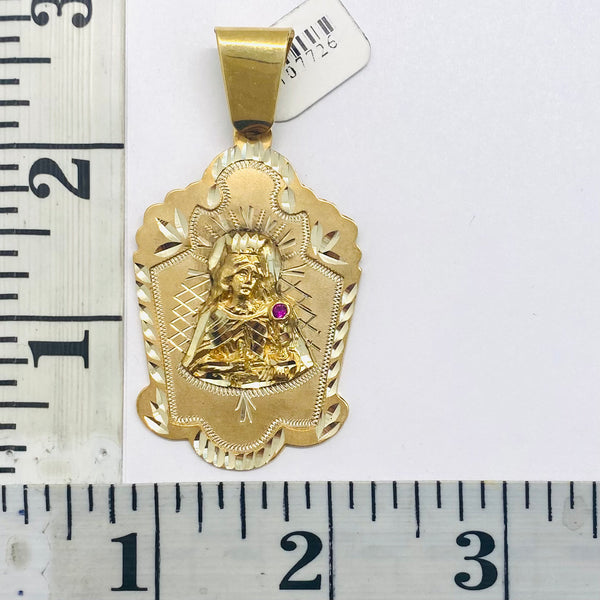 St. Barbara Pendant 10k