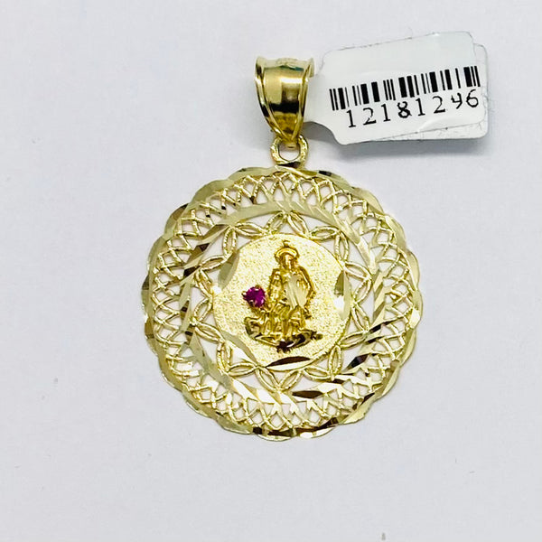 St. Lazaro Pendant 10k