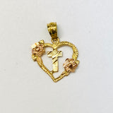 Initial Pendant 10k