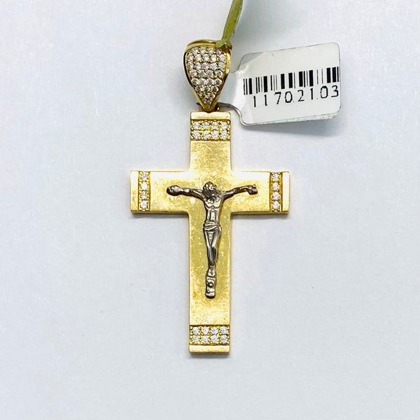 Cross Pendant 14k.