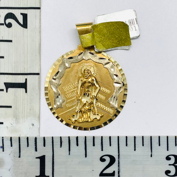 St. Lázaro Pendant 14k