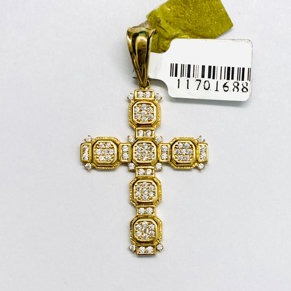 Cross Pendant 14k.